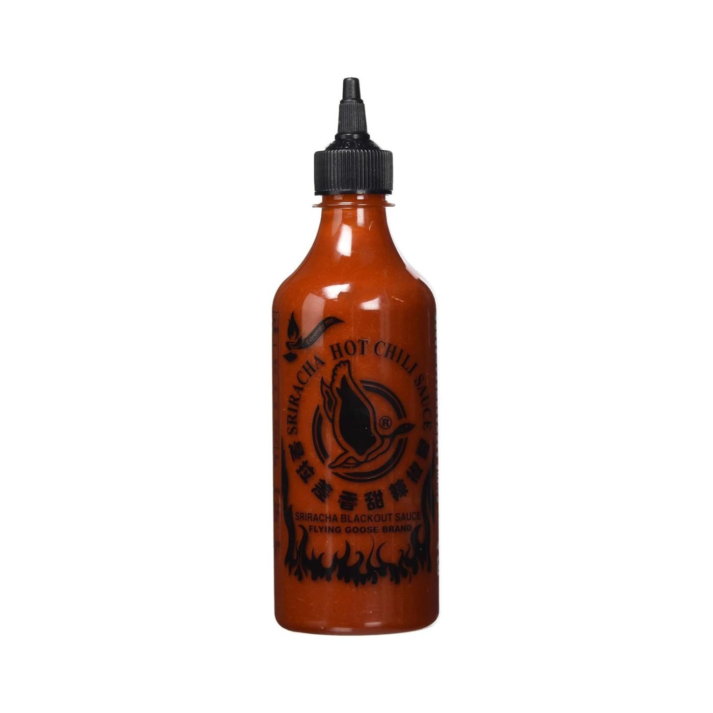 Flying Goose Sriracha Chilisauce Blackout 455ml