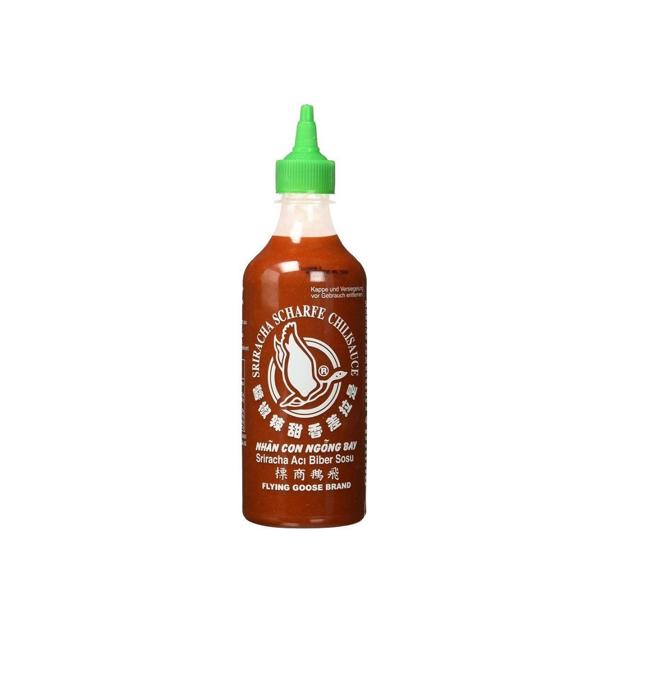 Flying Goose Sriracha scharfe Chilisauce 455ml Würzsauce aus Thailand